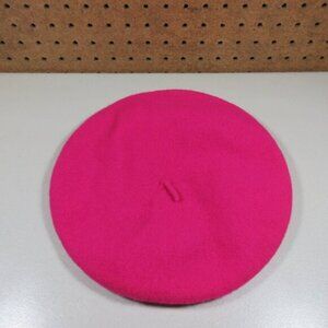 Unbranded womens 100% Wool rasberry beret OS